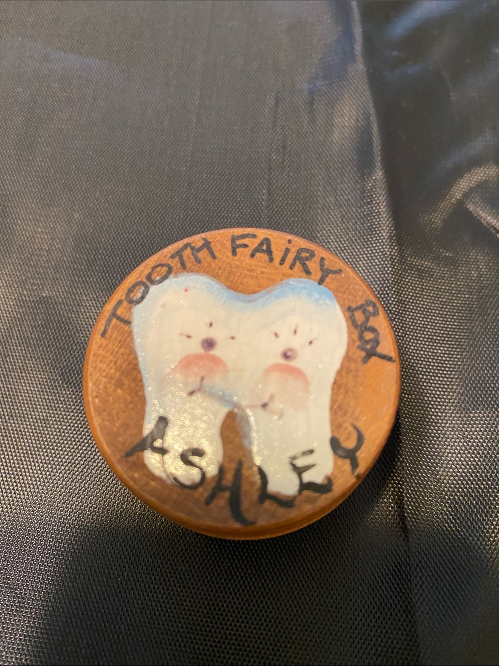 Hand painted Tooth Fairy Box